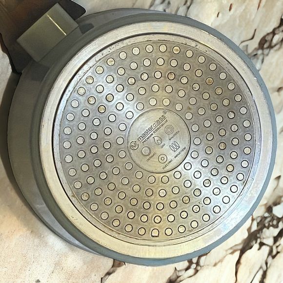 Master Class Premium Cookware Saucepan Wood Handle With Glass Lid BlueGreen - Picture 6 of 11